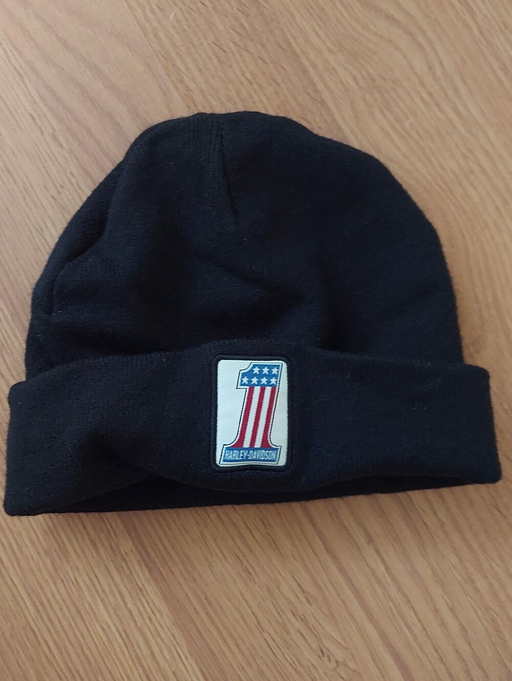 Harley Davidson Beanie Knit Hat, Black